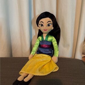 Princess Mulan plush doll